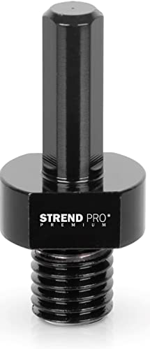 STREND PRO Adapter für Diamant Bohrkrone Fliesen | PREMIUM Adapter M14 an 3/8" Sechskantschaft, E6.3 Verbindungswandler für Bohrkronen Schleifscheibe STREND PRO Adapter für Diamant Bohrkrone Fliesen | PREMIUM Adapter M14 an 3/8" Sechskantschaft, E6.3 Verbindungswandler für Bohrkronen Schleifscheibe von STREND PRO