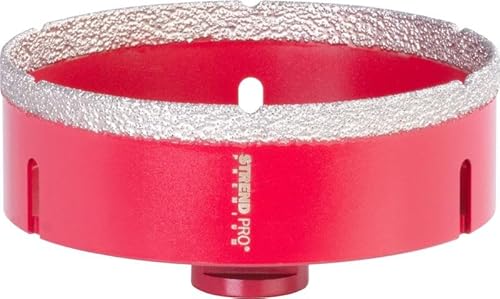 STREND PRO Diamant Bohrkrone Fliesen 125mm für Steckdose |PREMIUM Feinsteinzeug Bohrer 125mm Winkelschleifer | Fliesen Bohrkone | Fliesenbohrer/Diamantbohrer/Glasbohrer/Keramik bohrer/Porzellanbohrer STREND PRO Diamant Bohrkrone Fliesen 125mm für Steckdose |PREMIUM Feinsteinzeug Bohrer 125mm Winkelschleifer | Fliesen Bohrkone | Fliesenbohrer/Diamantbohrer/Glasbohrer/Keramik bohrer/Porzellanbohrer von STREND PRO