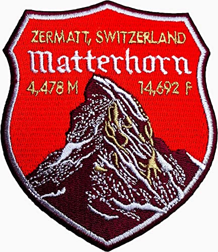 Mount Matterhorn Zermatt Switzerland Iron on Patch / 3.5 Inch Embroidered Badge Applique Motif Trekking Mountain Climbing Mountaineering Mount Matterhorn Zermatt Switzerland Iron on Patch / 3.5 Inch Embroidered Badge Applique Motif Trekking Mountain Climbing Mountaineering von STUBDL