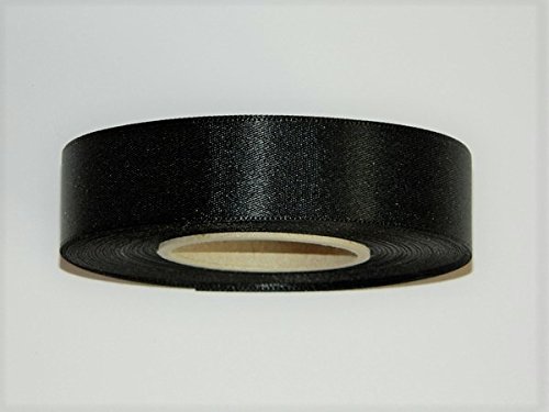 Satinband - schwarz 20m / 24 mm von STUHA a. s.