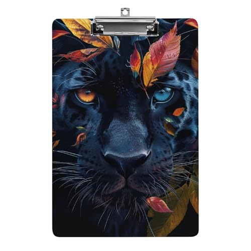 Acryl-Klemmbrett, A4-Größe, leicht und langlebig, mit Loch zum Aufhängen, Blätter und Panther, tragbarer Dokumenten-Organizer, hält 80–100 Blatt, für Büro, Zuhause, Gebrauch Acryl-Klemmbrett, A4-Größe, leicht und langlebig, mit Loch zum Aufhängen, Blätter und Panther, tragbarer Dokumenten-Organizer, hält 80–100 Blatt, für Büro, Zuhause, Gebrauch von STVNKML