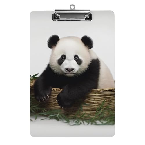 Acryl-Klemmbrett, A4-Größe, leicht und langlebig, mit Loch zum Aufhängen, Panda-Sterne, tragbarer Dokumenten-Organizer, hält 80–100 Blatt, für Büro, Zuhause, Gebrauch Acryl-Klemmbrett, A4-Größe, leicht und langlebig, mit Loch zum Aufhängen, Panda-Sterne, tragbarer Dokumenten-Organizer, hält 80–100 Blatt, für Büro, Zuhause, Gebrauch von STVNKML