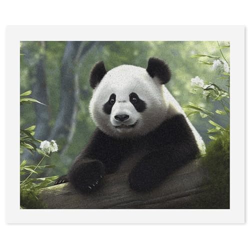 STVNKML Malen nach Zahlen-Set für Erwachsene und Anfänger, DIY Erwachsene Malen nach Zahlen Kits auf Leinwand, schöner Panda, digitale Ölnummern-Malerei-Kits für Heimdekoration, Geschenk, 40 x 50 cm STVNKML Malen nach Zahlen-Set für Erwachsene und Anfänger, DIY Erwachsene Malen nach Zahlen Kits auf Leinwand, schöner Panda, digitale Ölnummern-Malerei-Kits für Heimdekoration, Geschenk, 40 x 50 cm von STVNKML