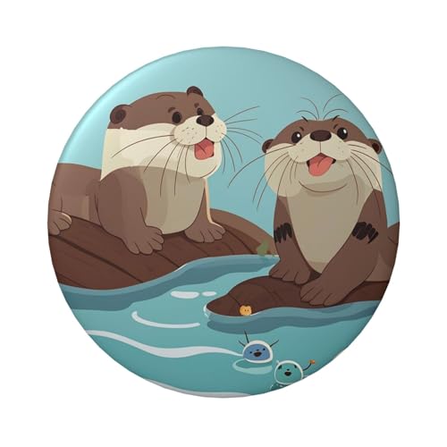 Otters Button Pins 20 Stück, 6,1 cm runde Knopfabzeichen, Metall, personalisierte Bild-, Foto-Anstecknadeln, Set für Bastelbedarf, Weihnachten, DIY, Party-Projekte Otters Button Pins 20 Stück, 6,1 cm runde Knopfabzeichen, Metall, personalisierte Bild-, Foto-Anstecknadeln, Set für Bastelbedarf, Weihnachten, DIY, Party-Projekte von STVYUKL