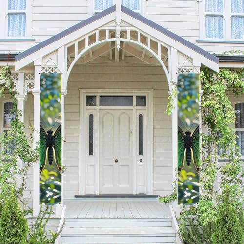 Vertikales Veranda-Banner zum Aufhängen, Libellen-Modus, Haustür, Veranda, Schild, hängende Flagge, Party-Banner, Outdoor, saisonaler Urlaub, Hochzeit, Hof, Dekoration, Bauernhaus Vertikales Veranda-Banner zum Aufhängen, Libellen-Modus, Haustür, Veranda, Schild, hängende Flagge, Party-Banner, Outdoor, saisonaler Urlaub, Hochzeit, Hof, Dekoration, Bauernhaus von STVYUKL