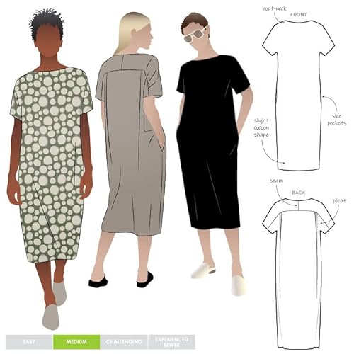 Style Arc Schnittmuster – Melba Kleid (Größen 38-50) von STYLEARC