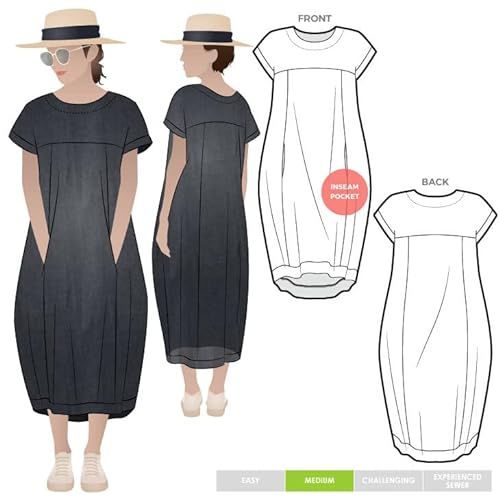 Style Arc Schnittmuster – Sydney Designer-Kleid (Größen 04–16) von STYLEARC