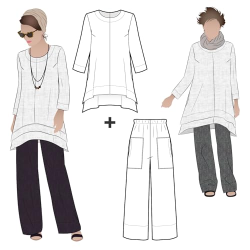 Style Arc Sewing Pattern - Daisy Designer Pant and Tunic Outfit (Sizes 04-16) - Click for Other Sizes Available by Style Arc von Style Arc