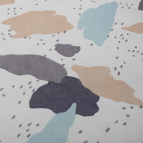 STYLISH FABRIC 147,3 cm breiter bedruckter Hi-Multi-Chiffon-gewaschener Stoff, weiches Material, Bekleidung, Vorhänge, Stirnband, Accessoires, Heimdekoration, Schule und DIY-Projekt, 4,5 m von STYLISH FABRIC