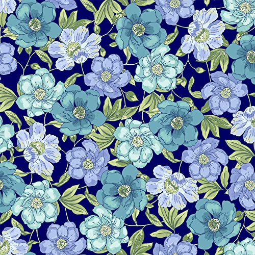 STYLISH FABRIC 147,3 cm breiter bedruckter Hi-Multi-Chiffon-gewaschener Stoff, weiches Material, Bekleidung, Vorhänge, Stirnband, Accessoires, Heimdekoration, Schule und DIY-Projekt, Marineblau STYLISH FABRIC 147,3 cm breiter bedruckter Hi-Multi-Chiffon-gewaschener Stoff, weiches Material, Bekleidung, Vorhänge, Stirnband, Accessoires, Heimdekoration, Schule und DIY-Projekt, Marineblau von STYLISH FABRIC