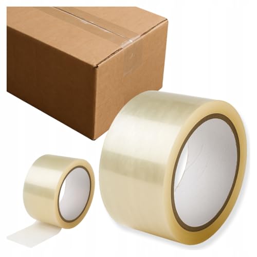 STYLIZER Paketklebeband 48mm x 45m - Klebeband Transparent mit Starkem Kleber - Paketband Durchsichtig für Büro & Lager - Packband (1 Stück) von STYLIZER