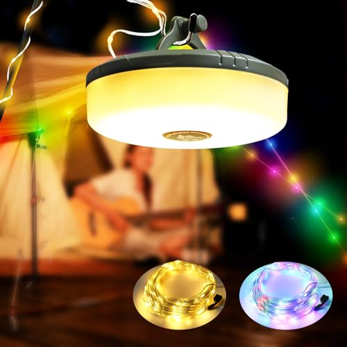 Camping Lichterkette Aufrollbar mit 10m led lichterkette,8 Leuchtmodis Tragbare camping lichterkette, USB-ladbar Campingleuchte lichterkette,IP44 wasserdicht, Camping Lichterkette Aufrollbar mit 10m led lichterkette,8 Leuchtmodis Tragbare camping lichterkette, USB-ladbar Campingleuchte lichterkette,IP44 wasserdicht, von SUBOSI