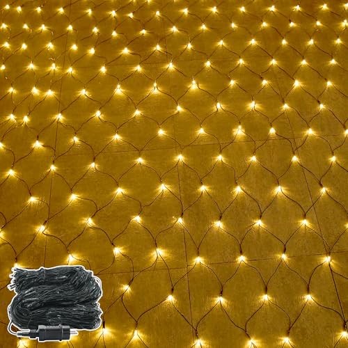 SUBTLETY Lichtervorhang 3x2m LED Lichterketten Vorhang LED Lichterkettenvorhang mit 8 Modi IP44 Wasserdicht Lichtstränge für Innen & Außen Lichternetz für Hochzeit Halloween Weihnachten (Warmweiß) SUBTLETY Lichtervorhang 3x2m LED Lichterketten Vorhang LED Lichterkettenvorhang mit 8 Modi IP44 Wasserdicht Lichtstränge für Innen & Außen Lichternetz für Hochzeit Halloween Weihnachten (Warmweiß) von SUBTLETY