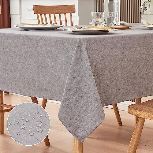 SUCHDECO Graue Tischdecke Abwaschbar 140x180 cm Gartentischdecke Rechteckige Tischtuch Outdoor mit Lotuseffekt Garten Tischdecken für Draußen, Biertisch, Küche, Esstisch, Couchtisch, Gartentisch SUCHDECO Graue Tischdecke Abwaschbar 140x180 cm Gartentischdecke Rechteckige Tischtuch Outdoor mit Lotuseffekt Garten Tischdecken für Draußen, Biertisch, Küche, Esstisch, Couchtisch, Gartentisch von SUCHDECO