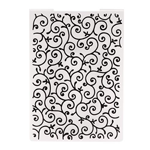 SUCHUANGUANG Prägefolder-Vorlage aus Kunststoff mit Blumenrankenmotiv, für Scrapbooking, Fotoalbum, Kartenherstellung, Papierherstellung, Basteln, Dekoration, Kunststoff SUCHUANGUANG Prägefolder-Vorlage aus Kunststoff mit Blumenrankenmotiv, für Scrapbooking, Fotoalbum, Kartenherstellung, Papierherstellung, Basteln, Dekoration, Kunststoff von SUCHUANGUANG