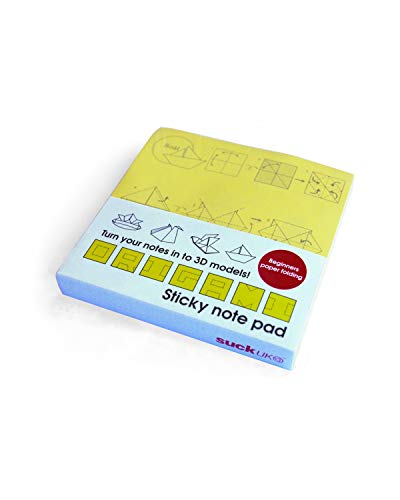 Haftnotizzettel Origami Sticky Notes Post it Klebezettel Papier selbstklebend von SUCK UK