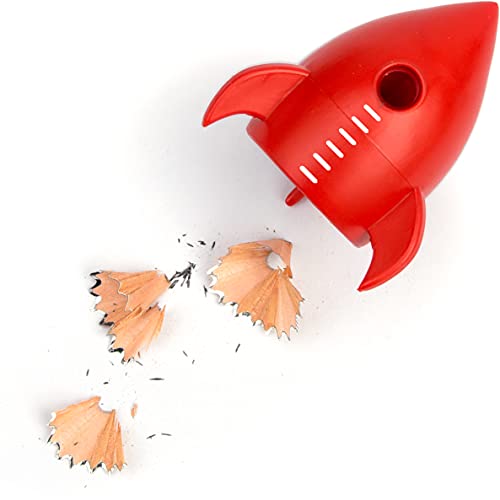 Suck UK Raketen Bleistiftspitzer | Schreibwaren für Kinder | Schreibtisch für Kinder | Spitzer für Bleistifte | Federmäppchen-Zubehör | Buntstifte Anspitzer Suck UK Raketen Bleistiftspitzer | Schreibwaren für Kinder | Schreibtisch für Kinder | Spitzer für Bleistifte | Federmäppchen-Zubehör | Buntstifte Anspitzer von SUCK UK