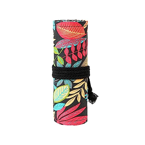 SUIOPPYUW Federmäppchen mit großer Kapazität zum Organisieren von Bleistiften und Stiften, Federmäppchen, Aufbewahrungslöcher, Rolltasche, tragbar, 24 Löcher, 1 SUIOPPYUW Federmäppchen mit großer Kapazität zum Organisieren von Bleistiften und Stiften, Federmäppchen, Aufbewahrungslöcher, Rolltasche, tragbar, 24 Löcher, 1 von SUIOPPYUW