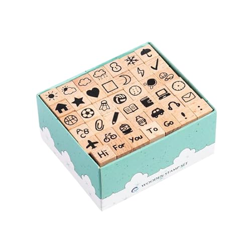 SUIOPPYUW Handgefertigtes Siegelset aus Holz für einzigartiges Scrapbooking und Kartenmachen und Freunde. Dekoratives Briefpapier Siegel, dekoratives Siegel, Typ+4 SUIOPPYUW Handgefertigtes Siegelset aus Holz für einzigartiges Scrapbooking und Kartenmachen und Freunde. Dekoratives Briefpapier Siegel, dekoratives Siegel, Typ+4 von SUIOPPYUW