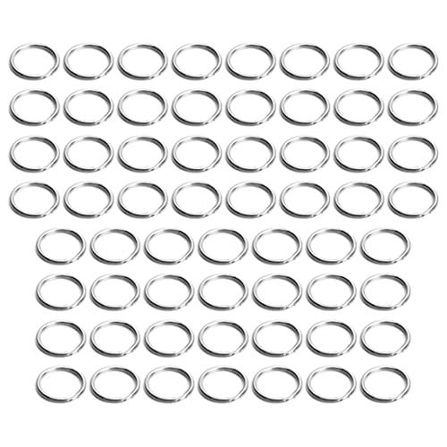 SULIUDAJI 120 Stück Edelstahl Doppelring Spaltring Schlüsselanhänger Runder Rand Schlüsselanhänger Schlüsselanhänger Schmuck DIY Halskette Armband Herstellung Metall Hängering Verbindungsanhänger SULIUDAJI 120 Stück Edelstahl Doppelring Spaltring Schlüsselanhänger Runder Rand Schlüsselanhänger Schlüsselanhänger Schmuck DIY Halskette Armband Herstellung Metall Hängering Verbindungsanhänger von SULIUDAJI