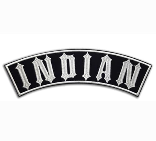 Bestickter Aufnäher zum Aufbügeln Big Patch Indian für Motorradfahrer zum Sticken von Jacken, Westen, Motorradjacken, zum Dekorieren von Motorradbekleidung, T-Shirts und zum Basteln Bestickter Aufnäher zum Aufbügeln Big Patch Indian für Motorradfahrer zum Sticken von Jacken, Westen, Motorradjacken, zum Dekorieren von Motorradbekleidung, T-Shirts und zum Basteln von SUMA SHOP