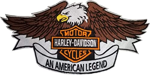 Harley Davidson Eagle, All American Legend Aufnäher für Motorrad-Fans von SUMA SHOP
