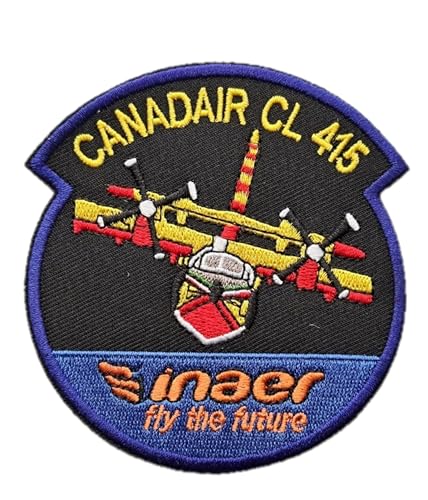Italian AirForce Italienische Luftfahrt Patch (Kanadair CL 415 Feuerwehr) von SUMA SHOP
