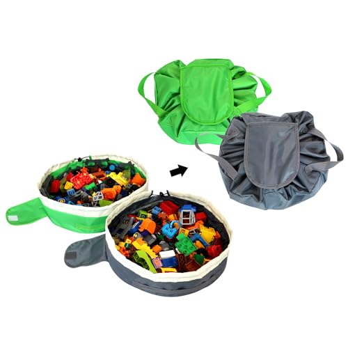Sack Spielzeug Aufbewahrung Teppich Tasche für Lego - Kinder Spieldecke Aufraeumsack für Duplo Tragbare Lazy Speicherung Tasche als Geschenk Sack Spielzeug Aufbewahrung Teppich Tasche für Lego - Kinder Spieldecke Aufraeumsack für Duplo Tragbare Lazy Speicherung Tasche als Geschenk von SUMBABO