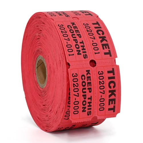 1000 Blätter/Rollen Papier Gewinnspiel Tickets Veranstaltungen Tickets Etiketten Rollen Universal Ticket für Veranstaltungen Eintrittskarten Belohnung 1000 Blätter/Rollen Papier Gewinnspiel Tickets Veranstaltungen Tickets Etiketten Rollen Universal Ticket für Veranstaltungen Eintrittskarten Belohnung von SUMKTO