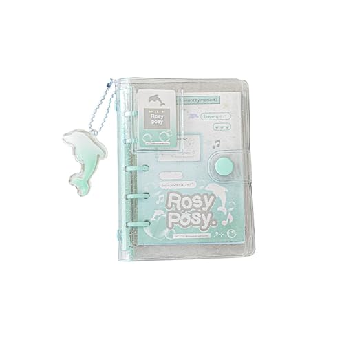 Mini tragbares tragbares Notizbuch Kawaii Spiral Notizblock transparentes, lockiges Blatt-Tagebuch zum Studieren, Zeichnen und Schreiben von Notizen Geschenk-Belohnung 3,14x4 Zoll von SUMKTO
