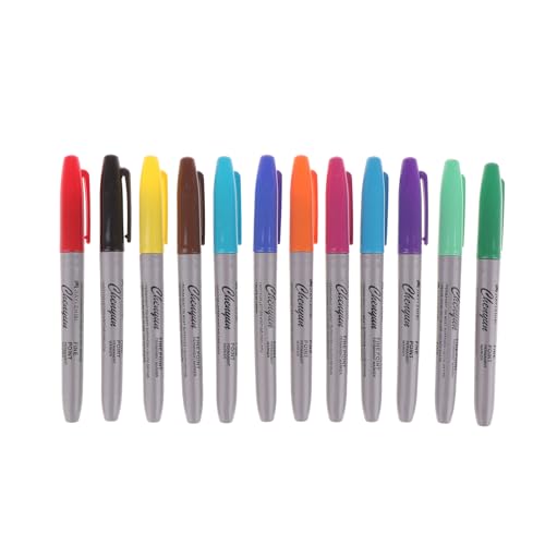SUMKTO Temporäre Tattoo-Marker für Haut-Körper marker Tattoo-Stifts machen mutige und feine Linien Trendy Body Marker Haut sicher & farbige Tinte Tattoo-Stiel für Körper-und Gesichts kunst von SUMKTO