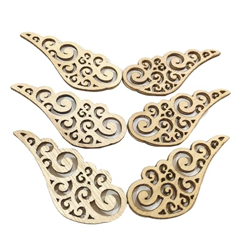 10 Pieces Unvollendete Holzscheiben Flügel Geformte Holzausschnitte Für Malerei Bastelhänge Dekoration Weihnachten Hochzeitsangebot Handwerksprojekt Vorräte 10 Pieces Unvollendete Holzscheiben Flügel Geformte Holzausschnitte Für Malerei Bastelhänge Dekoration Weihnachten Hochzeitsangebot Handwerksprojekt Vorräte von SUMMITDRAGON