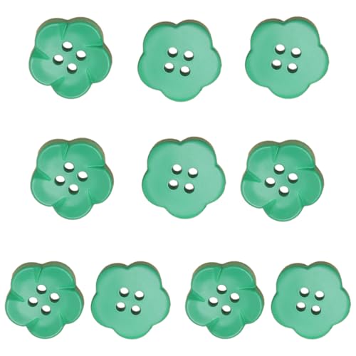 10 Stcs Nähknöpfe Harzknopf Tasten Blumenform Bunte 4 Löcher 10 Stcs Nähknöpfe Harzknopf Tasten Blumenform Bunte 4 Löcher von SUMMITDRAGON