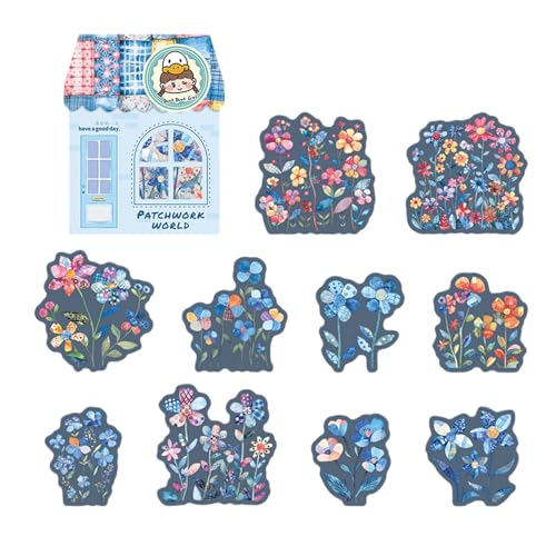 10pcs Dekorative Szenenaufkleber Haustier Aesthetic Scrapbook Für Notebook Journal Planer Wasserflasche Laptop Bildungsschildanbeldaufkleber von SUMMITDRAGON
