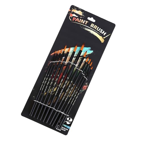 12pcs Professionelle Pinsel Pinsel Nylon Borsten Aquarellpinsel Für Acryl Aquarellölmalerei Gesicht Und Körperöl Malmale 12pcs Professionelle Pinsel Pinsel Nylon Borsten Aquarellpinsel Für Acryl Aquarellölmalerei Gesicht Und Körperöl Malmale von SUMMITDRAGON