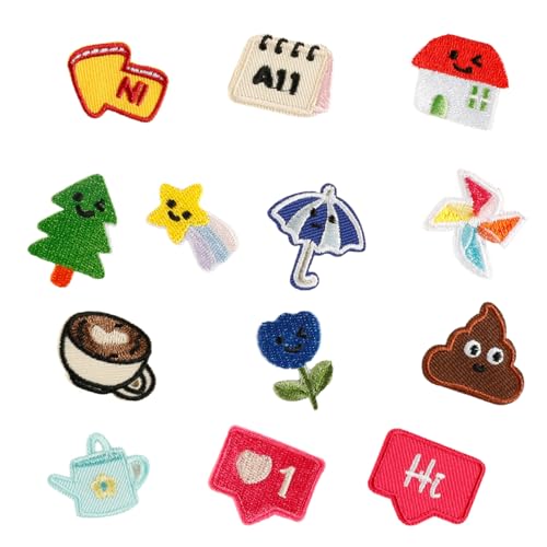 13 PCs Kessel Applikationen Patches Regenschirm Bestickte Patches Reparaturflecken Auf Flecken Hauseisen Auf Flecken 13 PCs Kessel Applikationen Patches Regenschirm Bestickte Patches Reparaturflecken Auf Flecken Hauseisen Auf Flecken von SUMMITDRAGON