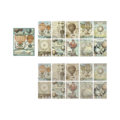 20 Blätter Retro Scrapbooking Paper Ästhetische Dekorative Für Craft Scrapbooking Journal Foto Album Emschreier Scrapbook von SUMMITDRAGON