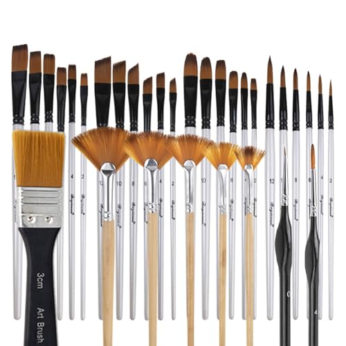 28/32pcs Professionelle Pinsel Pinsel Nylon Borstenpinsel Für Gouaches Aquarellöl Acrylgesicht Und Körpermalerei 28/32pcs Professionelle Pinsel Pinsel Nylon Borstenpinsel Für Gouaches Aquarellöl Acrylgesicht Und Körpermalerei von SUMMITDRAGON