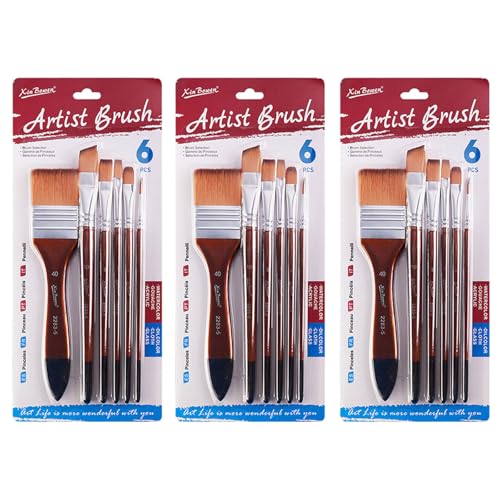 3 Set Künstler Pinsel Praktische Aquarellpinsel Pinsel Malerei Nylon Haarfarbe Zeichnung Vorräte 3 Set Künstler Pinsel Praktische Aquarellpinsel Pinsel Malerei Nylon Haarfarbe Zeichnung Vorräte von SUMMITDRAGON
