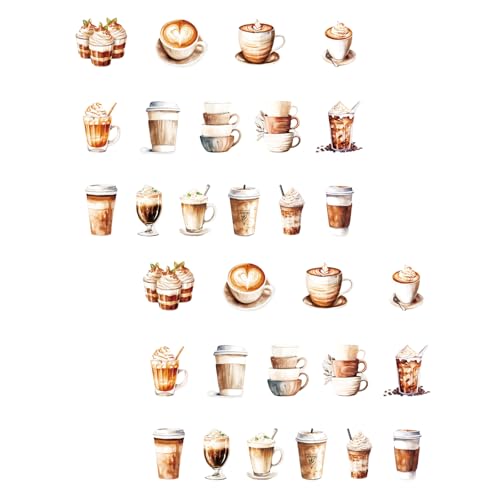 30 Blätter Kaffeemädchen Charakter Aufkleber Scrapbooking Sticker Laptop Decal Coffee House Serie Dekorativ 30 Blätter Kaffeemädchen Charakter Aufkleber Scrapbooking Sticker Laptop Decal Coffee House Serie Dekorativ von SUMMITDRAGON