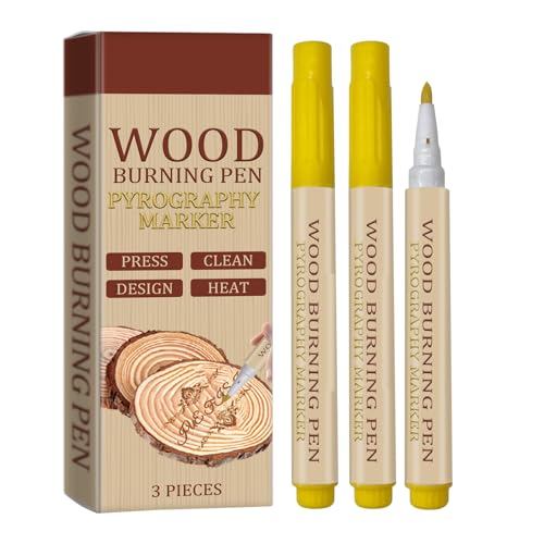 3propes Holzbrennstift Holz Brennmarker Pyrographie Marker Für Holzmalerei Handwerksprojekt 3propes Holzbrennstift Holz Brennmarker Pyrographie Marker Für Holzmalerei Handwerksprojekt von SUMMITDRAGON
