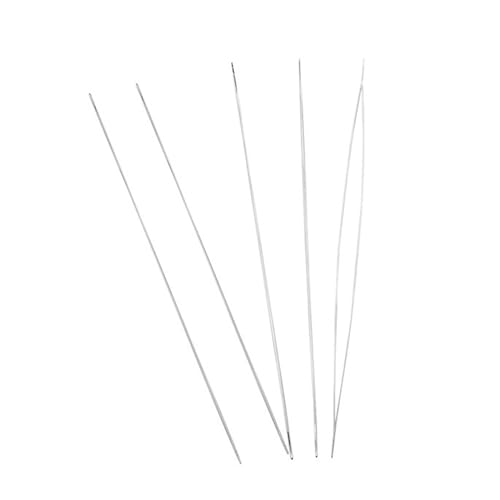 5/6pcs Perlennadel Set Halskette Perlenstifte Perlen Saiten Werkzeug Öffnen Sie Big Eye Perlen Nadel Nähzubehör von SUMMITDRAGON