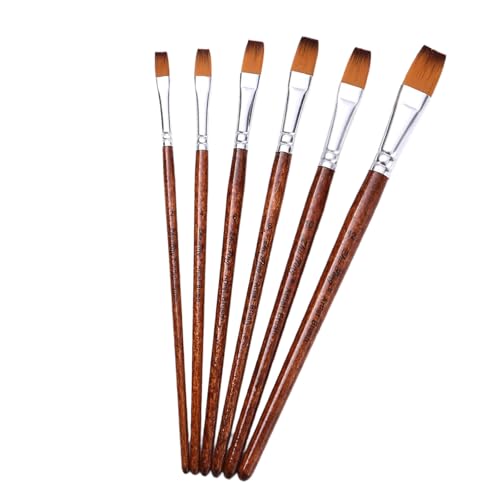 6pcs Professionelle Pinsel Aquarellpinsel Pinsel Nylon Borste Für Acryl Aquarellölmalerei Art Set Set 6pcs Professionelle Pinsel Aquarellpinsel Pinsel Nylon Borste Für Acryl Aquarellölmalerei Art Set Set von SUMMITDRAGON