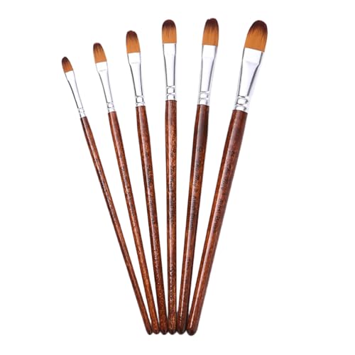 6pcs Professionelle Pinsel Aquarellpinsel Pinsel Nylon Borste Für Acryl Aquarellölmalerei Art Set Set 6pcs Professionelle Pinsel Aquarellpinsel Pinsel Nylon Borste Für Acryl Aquarellölmalerei Art Set Set von SUMMITDRAGON