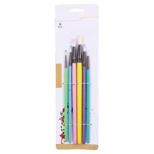 6pcs Professionelle Pinselkünstler Pinsel Pinsel Nylon Borstenpinsel Für Aquarell Gouaches Acrylölmalerei 6pcs Professionelle Pinselkünstler Pinsel Pinsel Nylon Borstenpinsel Für Aquarell Gouaches Acrylölmalerei von SUMMITDRAGON