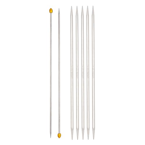 7pcs Doppelt Spitze Stricknadel Eins Spitze Stricknadel Set Edelstahl Geradezubehör 7pcs Doppelt Spitze Stricknadel Eins Spitze Stricknadel Set Edelstahl Geradezubehör von SUMMITDRAGON