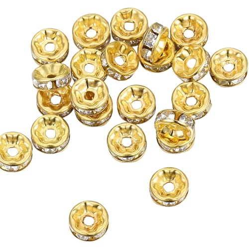 8 Mm Strasssteine Spacer Perlen Rondelle Kristall Lose Perlen Armband Perlen Handwerksvorräte Für Schmuckherstellung 8 Mm Strasssteine Spacer Perlen Rondelle Kristall Lose Perlen Armband Perlen Handwerksvorräte Für Schmuckherstellung von SUMMITDRAGON