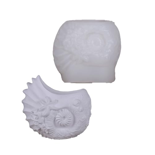 Detaillierte Conch Siliconform Für Handgefertigte Harzkunsthandwerks Schmuckschale Zement Pflanzer Hausdekoration Silikonblütenpotform Für Sukkulenten Detaillierte Conch Siliconform Für Handgefertigte Harzkunsthandwerks Schmuckschale Zement Pflanzer Hausdekoration Silikonblütenpotform Für Sukkulenten von SUMMITDRAGON