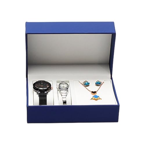 Elegante Weißschmuck Organisatoren Box Premium PU Materialien Abschluss Design Für Uhr Halskette Aufbewahrungsaufbewahrung Kompakte Schmuckschatulle Mit Deckel Elegante Weißschmuck Organisatoren Box Premium PU Materialien Abschluss Design Für Uhr Halskette Aufbewahrungsaufbewahrung Kompakte Schmuckschatulle Mit Deckel von SUMMITDRAGON