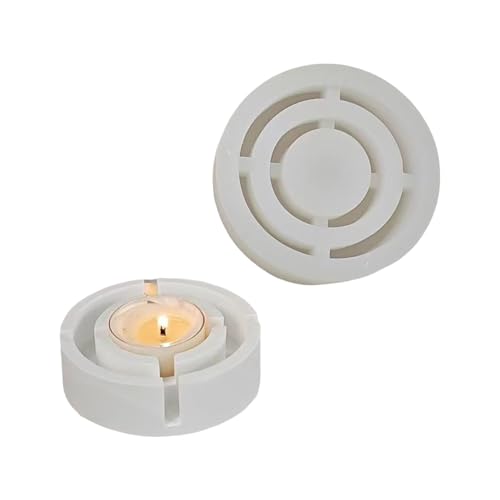 Eleganter Harzkerzenhalter Form Handgefertigte Runde/quadratische Kerzenhalter Silikonformen Für Künstlerische Charmeferien Eleganter Harzkerzenhalter Form Handgefertigte Runde/quadratische Kerzenhalter Silikonformen Für Künstlerische Charmeferien von SUMMITDRAGON